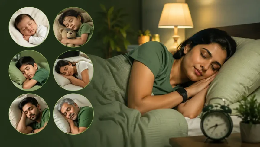 How Much Sleep Do You Need by Age?